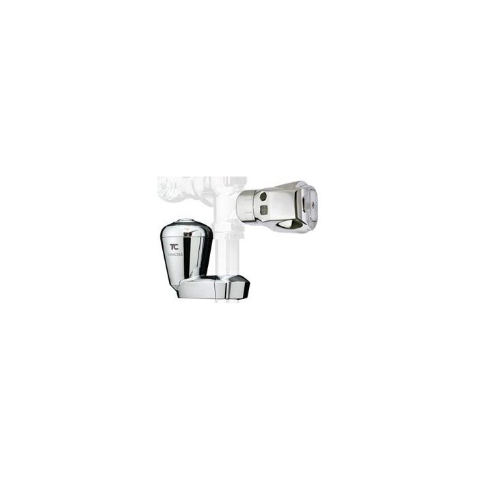 Technical Concepts TC AutoFlush Clamp with Courtesy Flush Button & SaniCell 3/4" Pipe Combo Kit for Sloan & Zurn Urinal Flush Valves