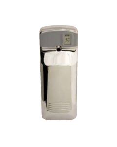 Rubbermaid Technical Concepts Standard Aerosol LCD Dispenser - Chrome in Color - Sold Individually