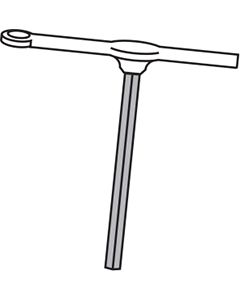 Technical Concepts TC490174 Security T Wrench for AutoFlush Clamp and AutoFlush SideMount