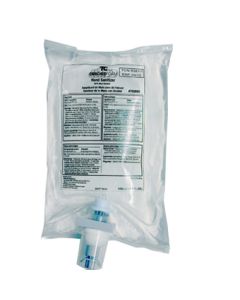 Rubbermaid 2080802 Enriched Foam Alcohol Based Hand Sanitizer - 1000 ml Refill - 1 case of 4 refills